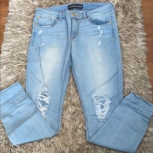 Express women’s skinny jeans